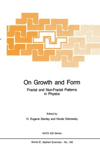 Enlarge image Cover: On Growth and Form - Kluwer Academic Publishers