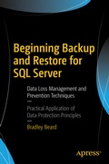 Cover: Beginning Backup and Restore for SQL Server - APress