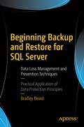 Cover: Beginning Backup and Restore for SQL Server - APress
