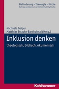 Cover: Inklusion denken - Kohlhammer