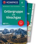 Cover: KOMPASS Wanderf&uuml;hrer Ortlergruppe und Vinschgau, 60 Touren - KOMPASS-Karten