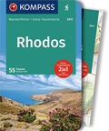 Cover: KOMPASS Wanderf&uuml;hrer Rhodos, 55 Touren mit Extra-Tourenkarte - KOMPASS-Karten