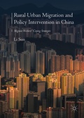 Cover: Rural Urban Migration and Policy Intervention in China - Springer