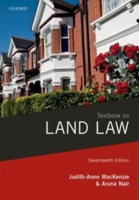 Enlarge image Cover: Textbook on Land Law - Oxford University Press