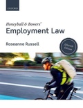 Cover: Honeyball & Bowers' Employment Law - Oxford University Press