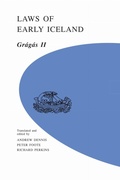 Cover: Laws of Early Iceland Volume 2 - University of Manitoba Press