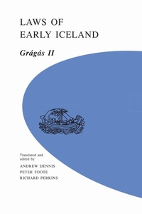 Enlarge image Cover: Laws of Early Iceland Volume 2 - University of Manitoba Press