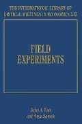 Cover: Field Experiments - Edward Elgar Publishing