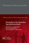 Cover: Denkstile in der deutschen Sprachwissenschaft - Erich Schmidt Verlag