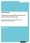 Cover: Programmierung und Inbetriebnahme eines Motorkabelbaum Pr&uuml;fstandes - GRIN Verlag
