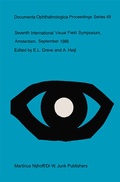 Cover: Seventh International Visual Field Symposium, Amsterdam, September 1986 - Springer
