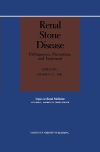 Abbildung von: Renal Stone Disease - Kluwer Academic Publishers