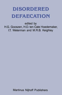Enlarge image Cover: Disordered Defaecation - Springer
