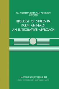 Abbildung von: Biology of Stress in Farm Animals: An Integrative Approach - Kluwer Academic Publishers