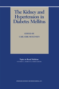 Abbildung von: The Kidney and Hypertension in Diabetes Mellitus - Kluwer Academic Publishers