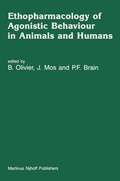 Cover: Ethopharmacology of Agonistic Behaviour in Animals and Humans - Kluwer Academic Publishers