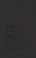 Cover: Dubh - Coracle Press