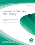 Cover: Managing and Analyzing Big Social Media Data - Emerald Publishing Limited