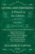 Cover: Living and Thinking - A Friend in the Library - Read Books