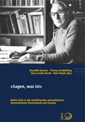 Cover: "Sagen, was ist" - Verlag J.H.W. Dietz Nachf. GmbH