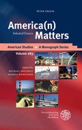 Cover: America(n) Matters - Universit&auml;tsverlag Winter