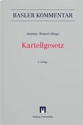Cover: Kartellgesetz - Helbing & Lichtenhahn