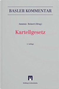 Abbildung von: Kartellgesetz - Helbing & Lichtenhahn