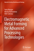 Cover: Electromagnetic Metal Forming for Advanced Processing Technologies - Springer