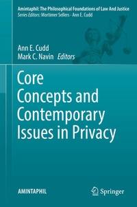 Enlarge image Cover: Core Concepts and Contemporary Issues in Privacy - Springer