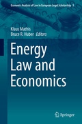 Cover: Energy Law and Economics - Springer