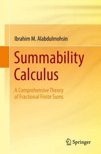 Abbildung von: Summability Calculus - Springer