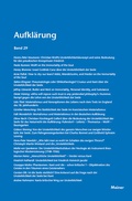 Cover: Aufkl&auml;rung, Band 29: Das Problem der Unsterblichkeit in der Philosophie, den Wissenschaften und den K&uuml;nsten des 18. Jahrhunderts - Meiner