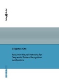 Cover: Recurrent Neural Networks for Sequential Pattern Recognition Applications - Dr. Hut