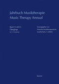 Cover: Jahrbuch Musiktherapie / Music Therapy Annual - Reichert Verlag