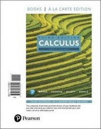 Enlarge image Cover: Single Variable Calculus - Pearson