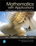Cover: Mathematics with Applications in the Management, Natural, and Social Sciences + MyLab Math with Pearson eText - Pearson