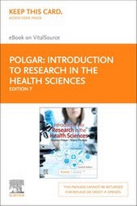 Abbildung von: Introduction to Research in the Health Sciences - E-Book - Elsevier