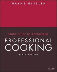 Enlarge image Cover: Professional Cooking, 9e Study Guide - Wiley
