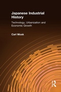 Cover: Japanese Industrial History - Routledge