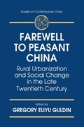 Cover: Farewell to Peasant China - Routledge