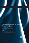 Cover: Self-Determination in the early Twenty First Century - Routledge