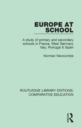 Cover: Europe at School - Routledge