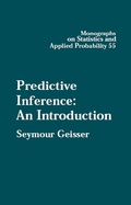 Cover: Predictive Inference - Chapman & Hall/CRC