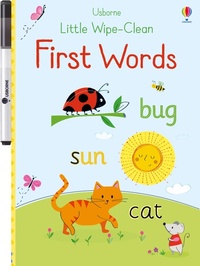 Enlarge image Cover: Little Wipe-Clean First Words - Usborne Publishing Ltd