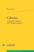 Cover: Cabanis, - Classiques Garnier