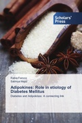 Cover: Adipokines: Role in etiology of Diabetes Mellitus - Scholars' Press