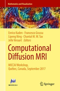 Enlarge image Cover: Computational Diffusion MRI - Springer