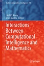 Cover: Interactions Between Computational Intelligence and Mathematics - Springer