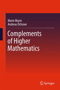 Abbildung von: Complements of Higher Mathematics - Springer