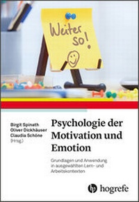 Abbildung von: Psychologie der Motivation und Emotion - Hogrefe